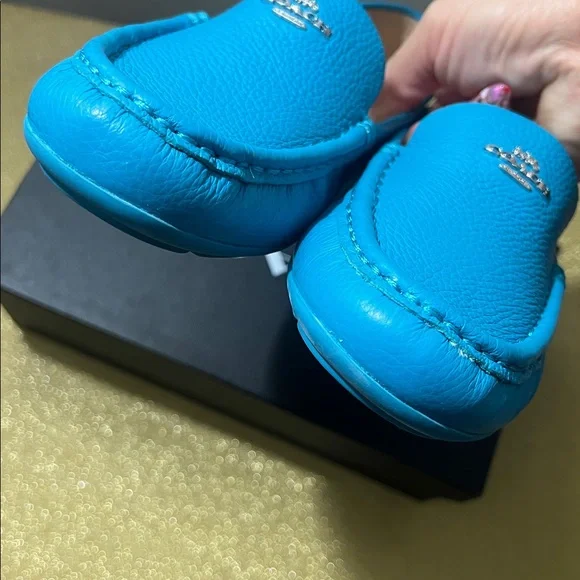 Gently Used Coach Women's Marley Leather Loafers - Picture 9 of 17